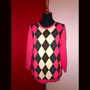 💵10 or less! J Crew Argyle Sweater